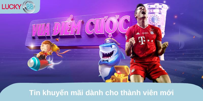 Thành viên mới sẽ được hưởng trọn ưu đãi hấp dẫn từ nền tảng